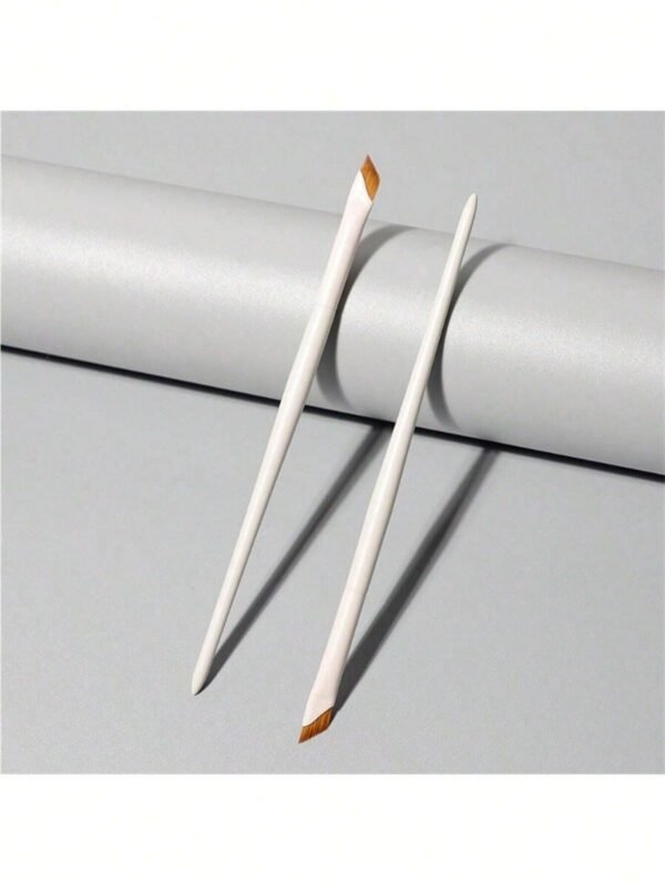 1 pcs pinceau eyeliner lame blanc – Image 3