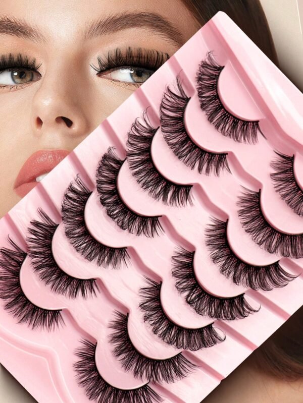7 paires faux cils