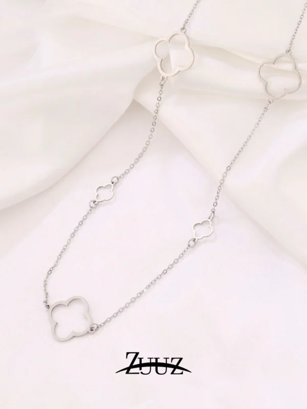 Collier Trèfle Feuilles Dé – Image 12