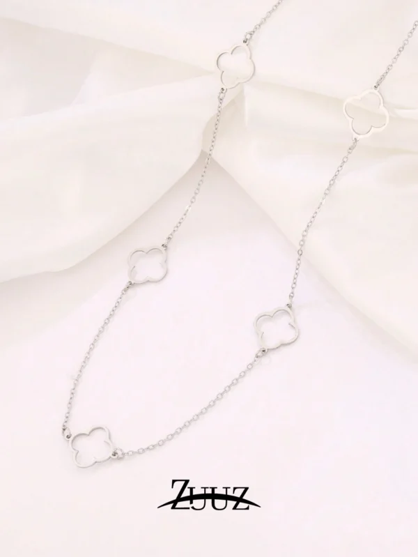 Collier Trèfle Feuilles Dé – Image 11