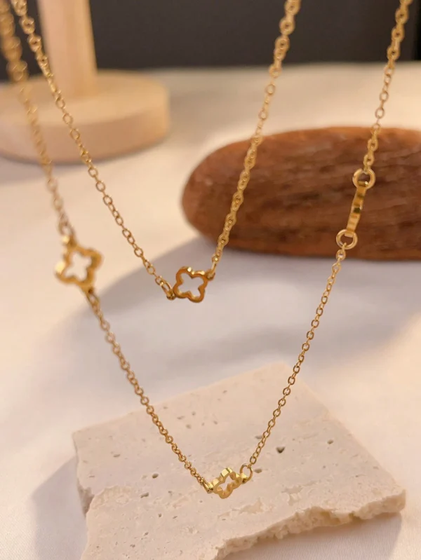 Collier Flal Creux Long – Image 5