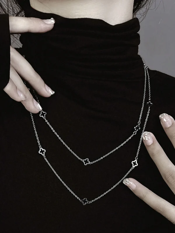 Collier Flal Creux Long – Image 9