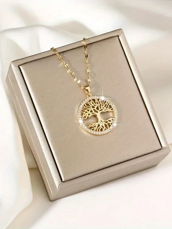 1 Collier Arbre Vie Zircon – Image 5