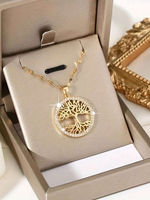 1 Collier Arbre Vie Zircon – Image 11