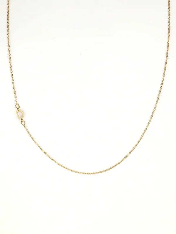 Collier Alphabet Minimaliste Y2K – Image 19