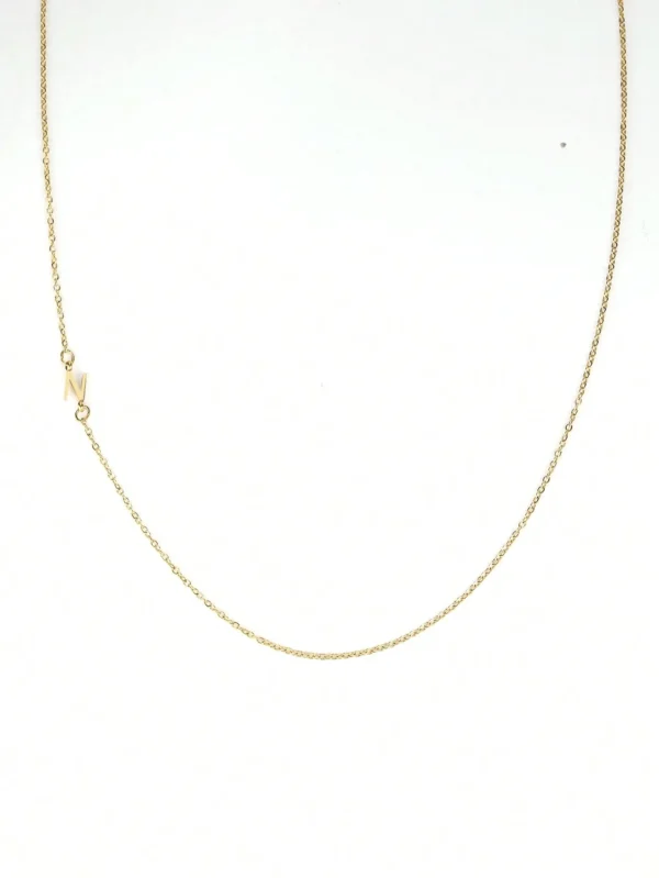 Collier Alphabet Minimaliste Y2K – Image 32