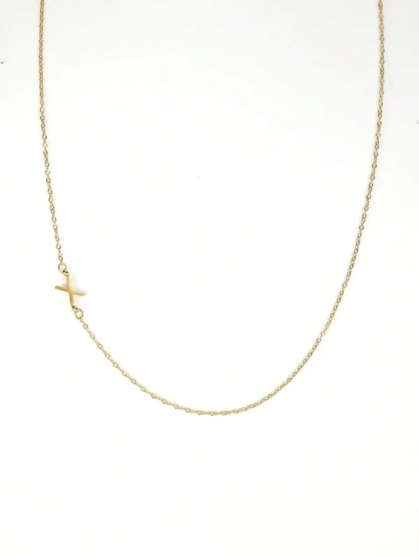 Collier Alphabet Minimaliste Y2K – Image 14