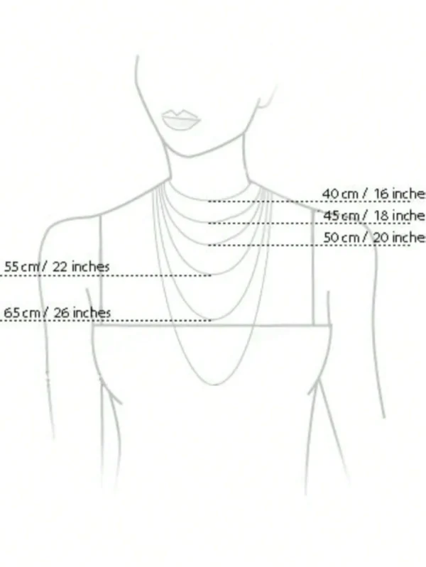 Collier croix Ankh dé – Image 3