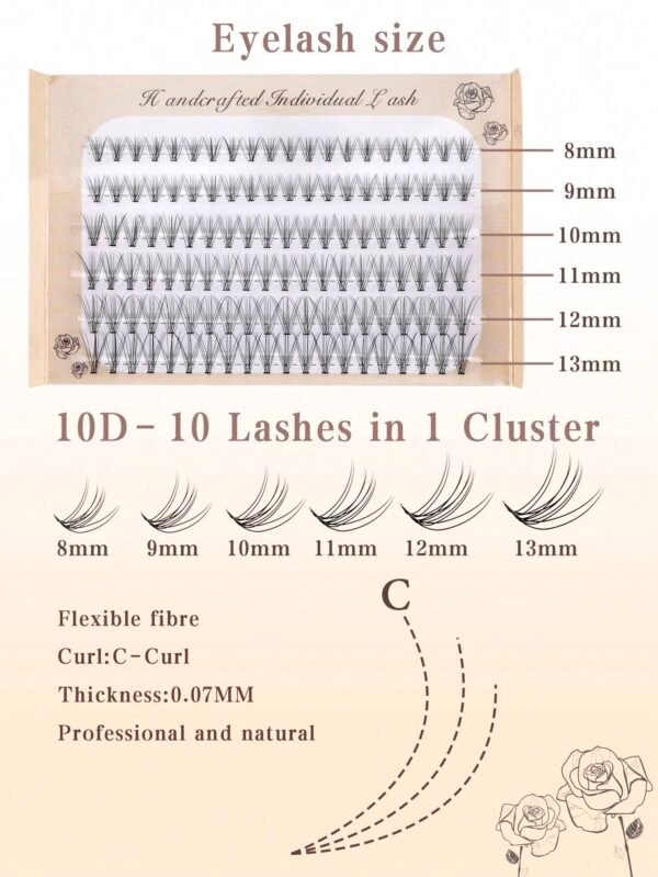 120 pcs kit extension – Image 2