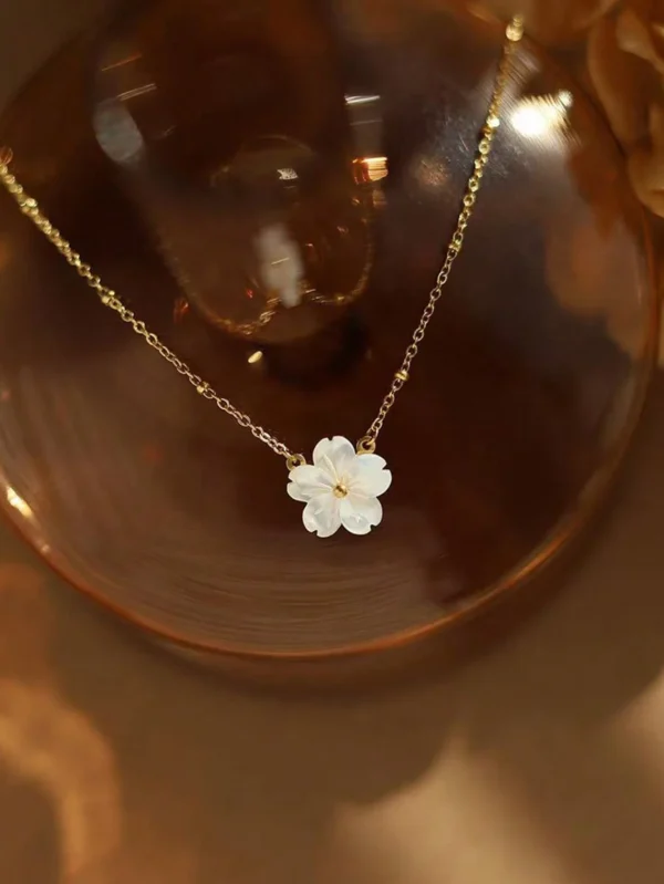 1 Collier Fleur Coquille – Image 8