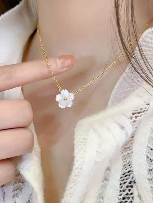 1 Collier Fleur Coquille – Image 11