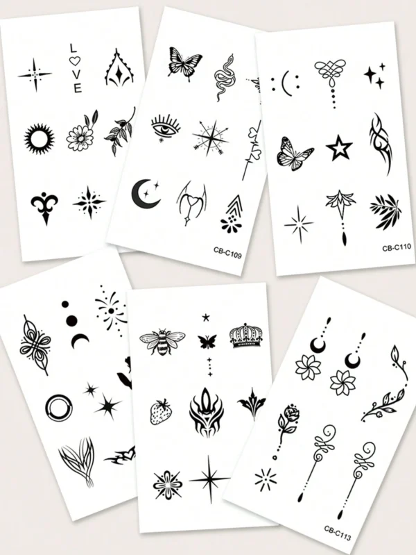 6 pcs tattoos mini fruits – Image 11