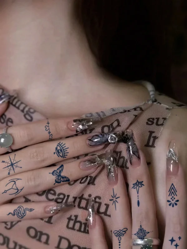 6 pcs tattoos mini fruits – Image 3