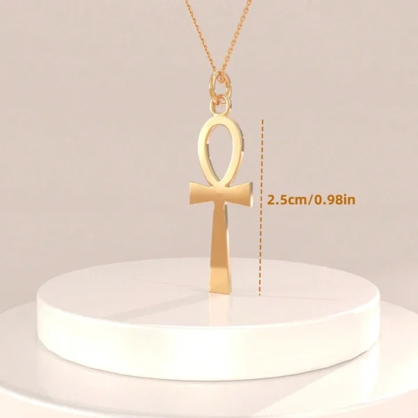 Collier croix Ankh dé – Image 10