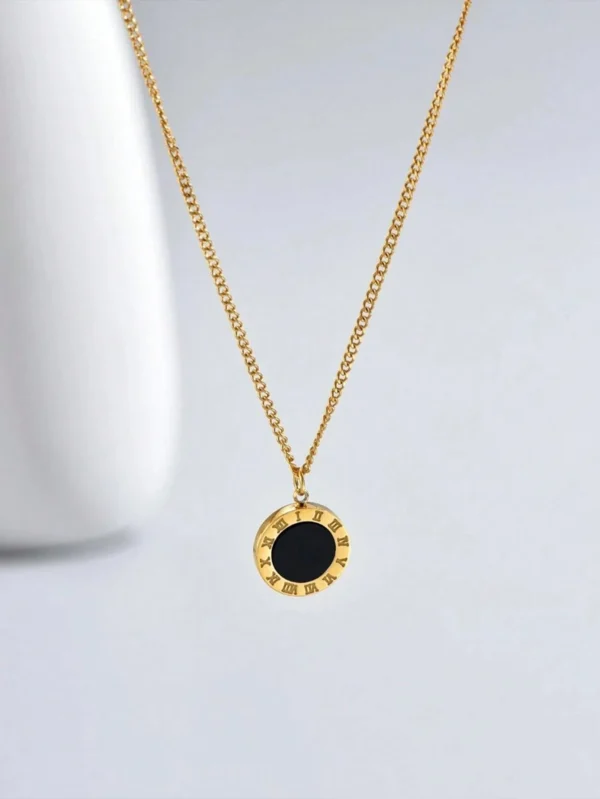 Collier lame minimaliste duo – Image 8