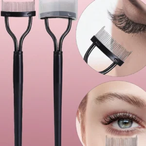 1 pcs brosse sourcils aiguille acier