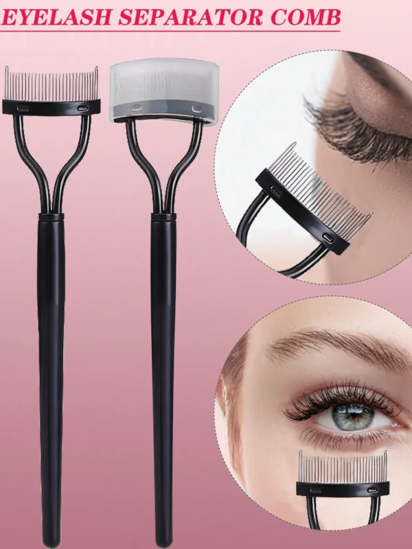 1 pcs brosse sourcils aiguille acier