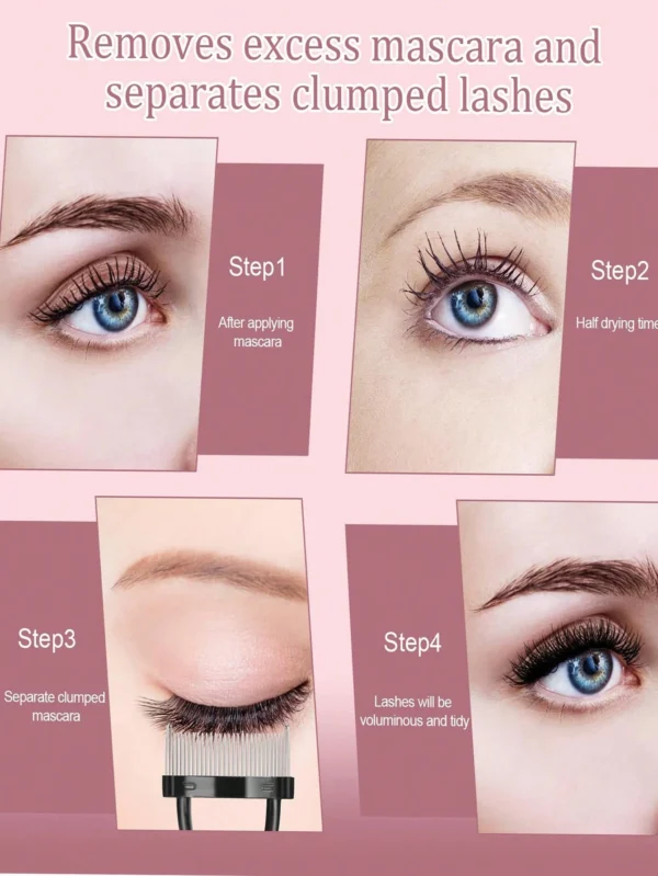 1 pcs brosse sourcils aiguille acier – Image 6