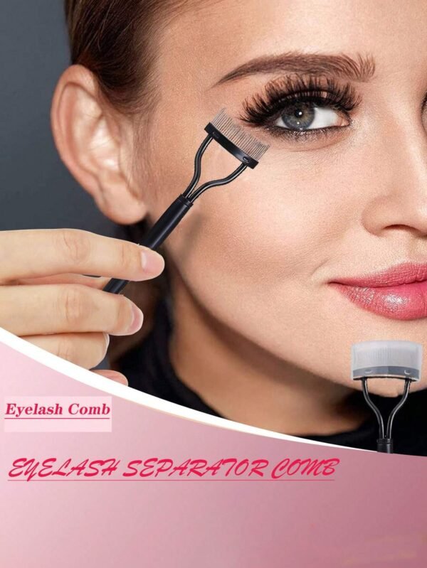 1 pcs brosse sourcils aiguille acier – Image 2
