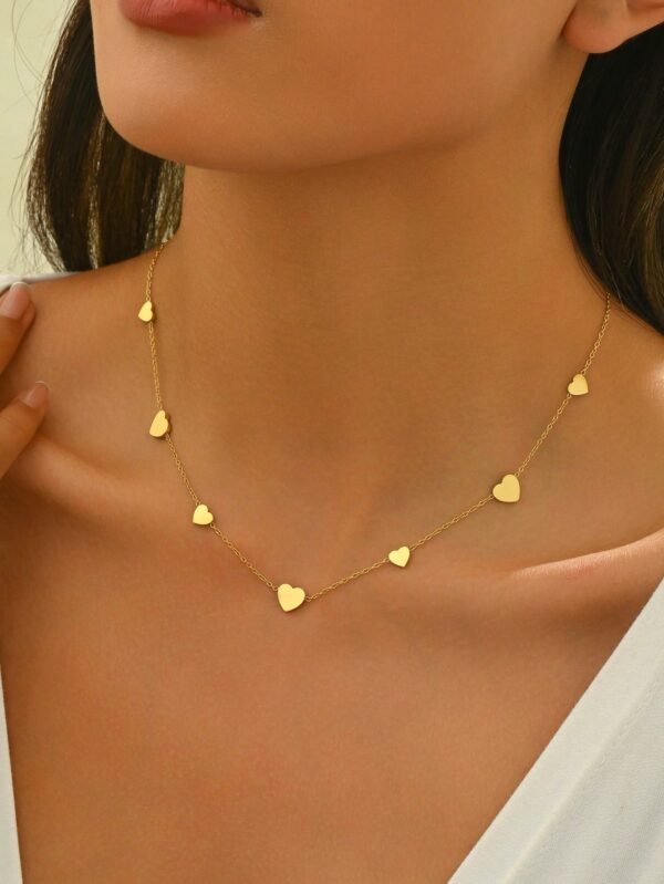 Collier Cœur Minimaliste – Image 5