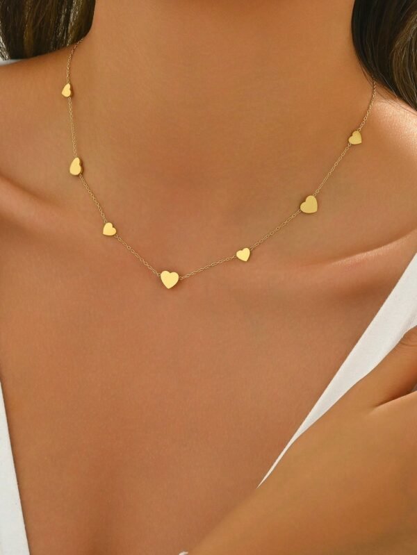 Collier Cœur Minimaliste – Image 8