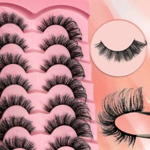 7 paires cils vison 3D
