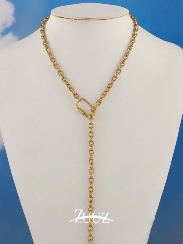 Collier Vintage Chaîne Pull