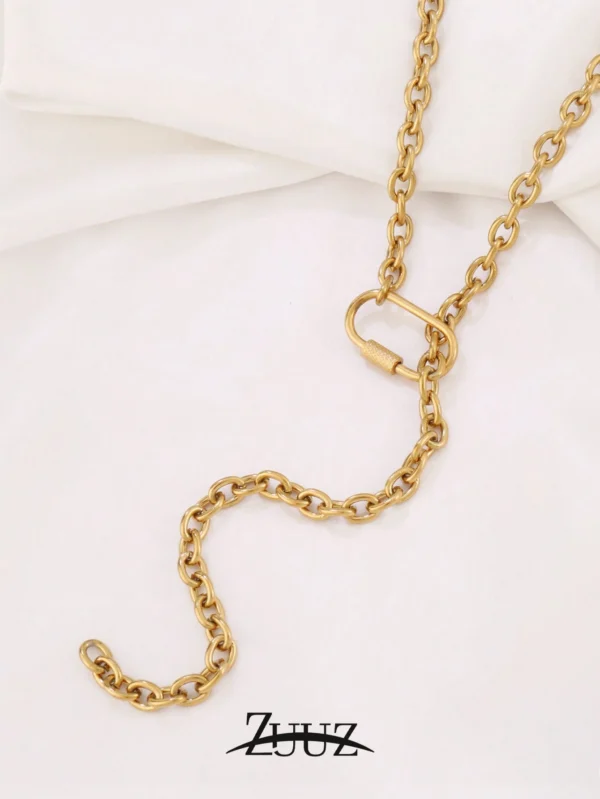 Collier Vintage Chaîne Pull – Image 16