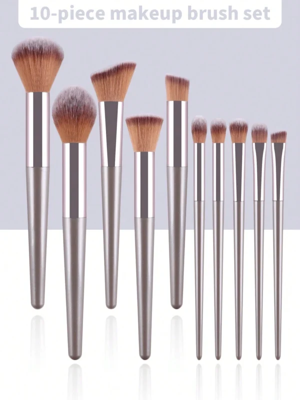 10 pcs pinceaux or champagne – Image 2