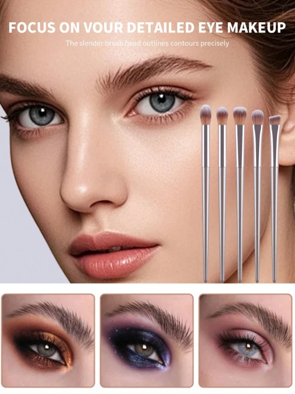 10 pcs pinceaux or champagne – Image 5