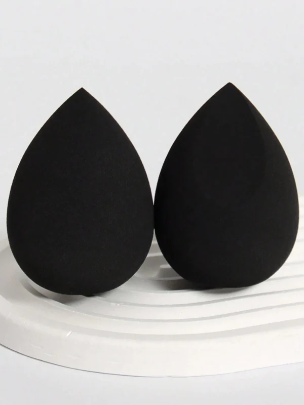 2 pcs éponges noires liquides