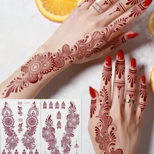 2 feuilles henné Tiebeauty