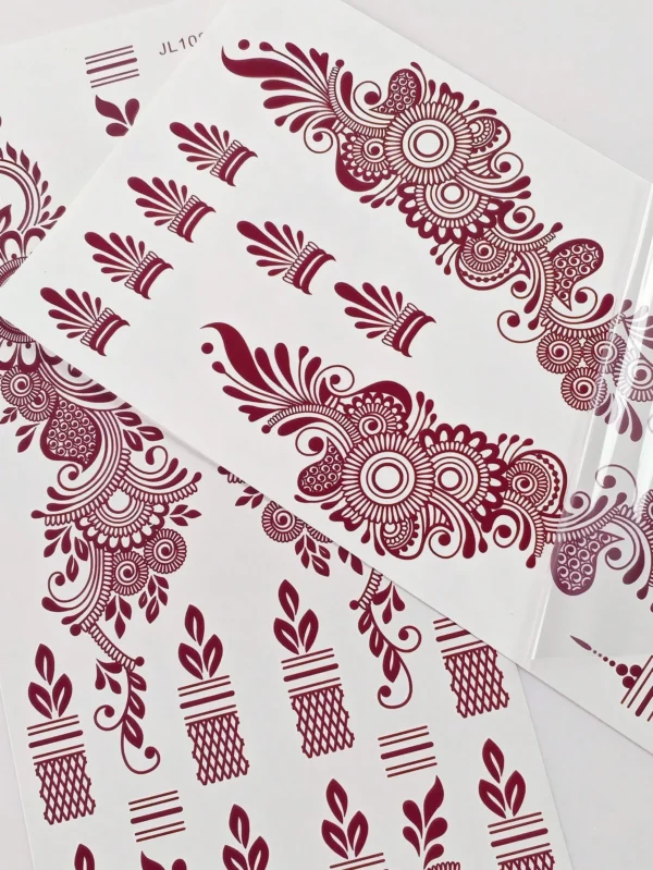 2 feuilles henné Tiebeauty – Image 4