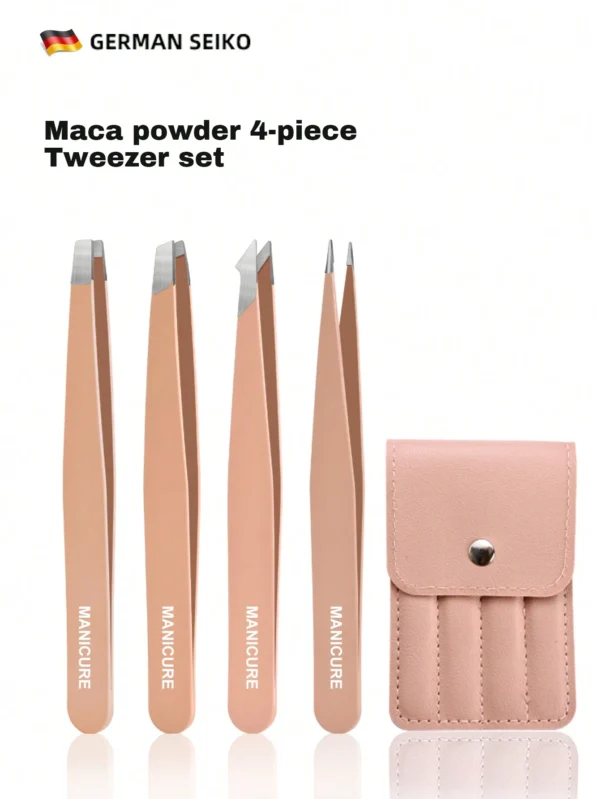 Pinces sourcils colorées 4 pcs – Image 11