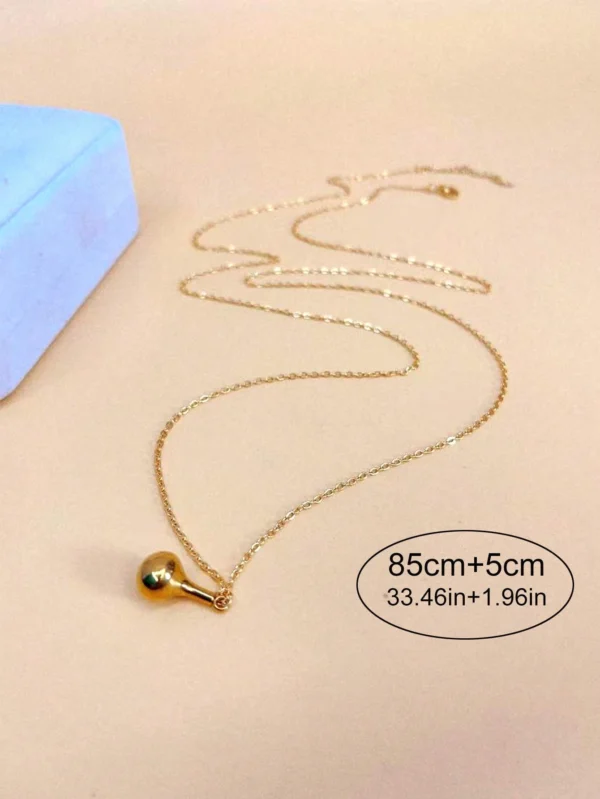 Collier Gourde Minimaliste – Image 5