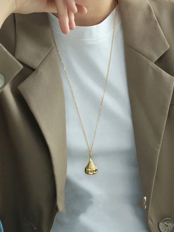 Collier Gourde Minimaliste – Image 2