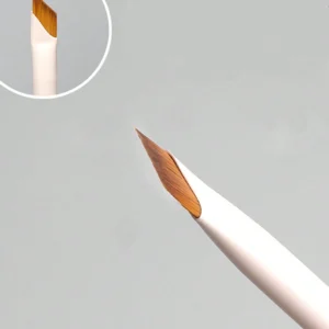 1 pcs pinceau sourcils eyeliner blanc