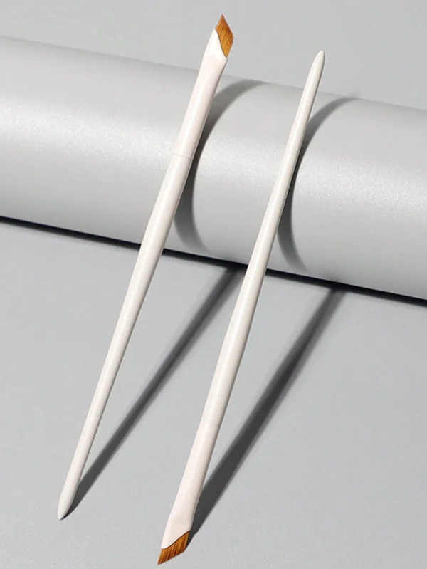 1 pcs pinceau sourcils eyeliner blanc – Image 2