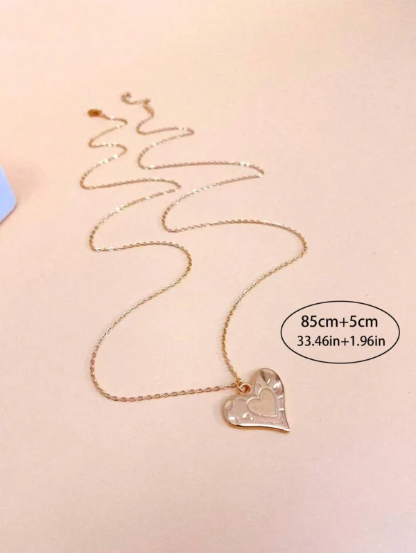 Collier Pendentif Cœur – Image 2