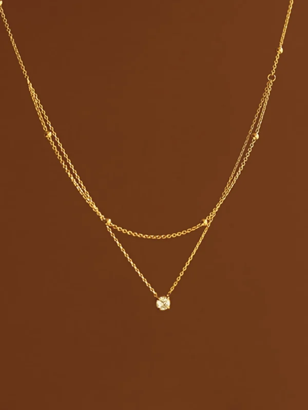 Collier Strass Niche Élégant – Image 7
