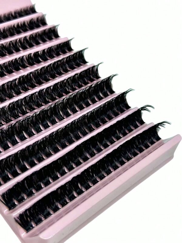 200 pcs extensions cils grappes D – Image 3