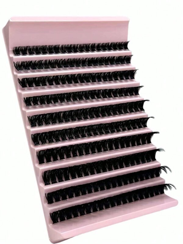 200 pcs extensions cils grappes D – Image 2