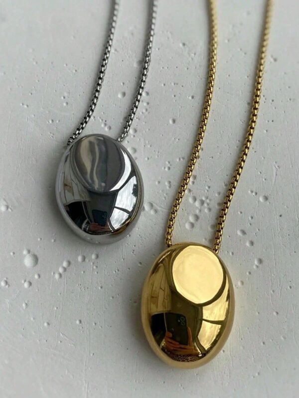 Collier Pendentif Ovale Dé – Image 6