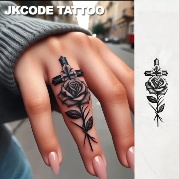 Tatouage semi-permanent mehndi femme – Image 10