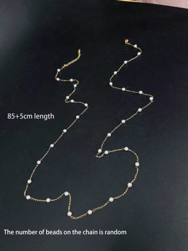 Collier Chaîne Perle – Image 3