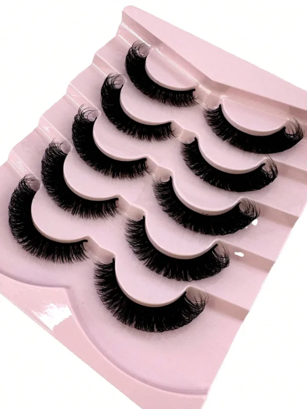 5 paires cils 5D – Image 4
