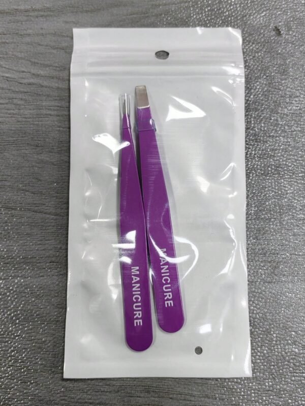 Pinces sourcils colorées 4 pcs – Image 12