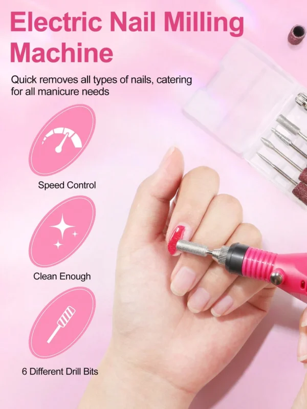 Lime ongles électrique rose USB – Image 4