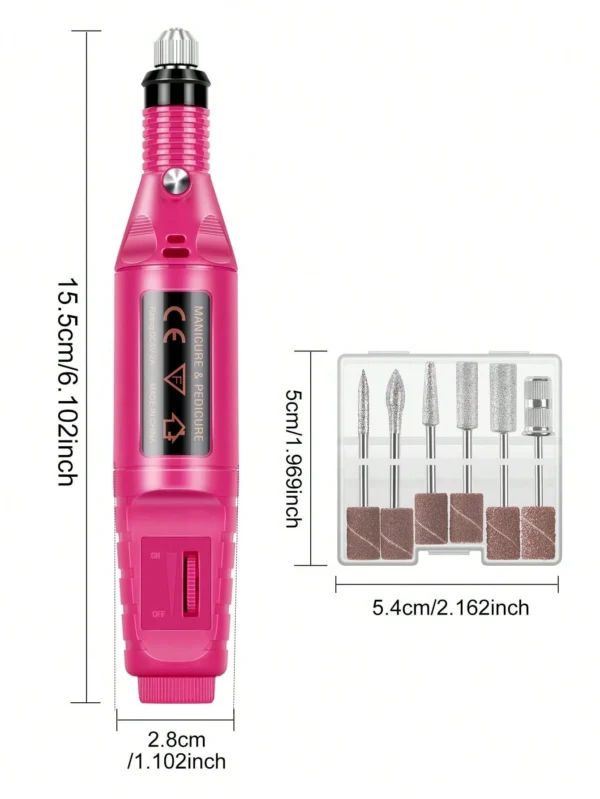 Lime ongles électrique rose USB – Image 17
