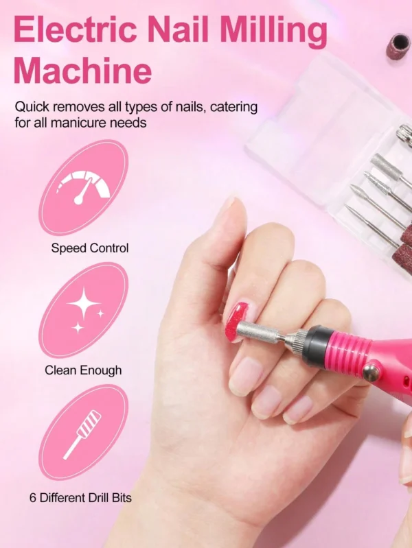 Lime ongles électrique rose USB – Image 12
